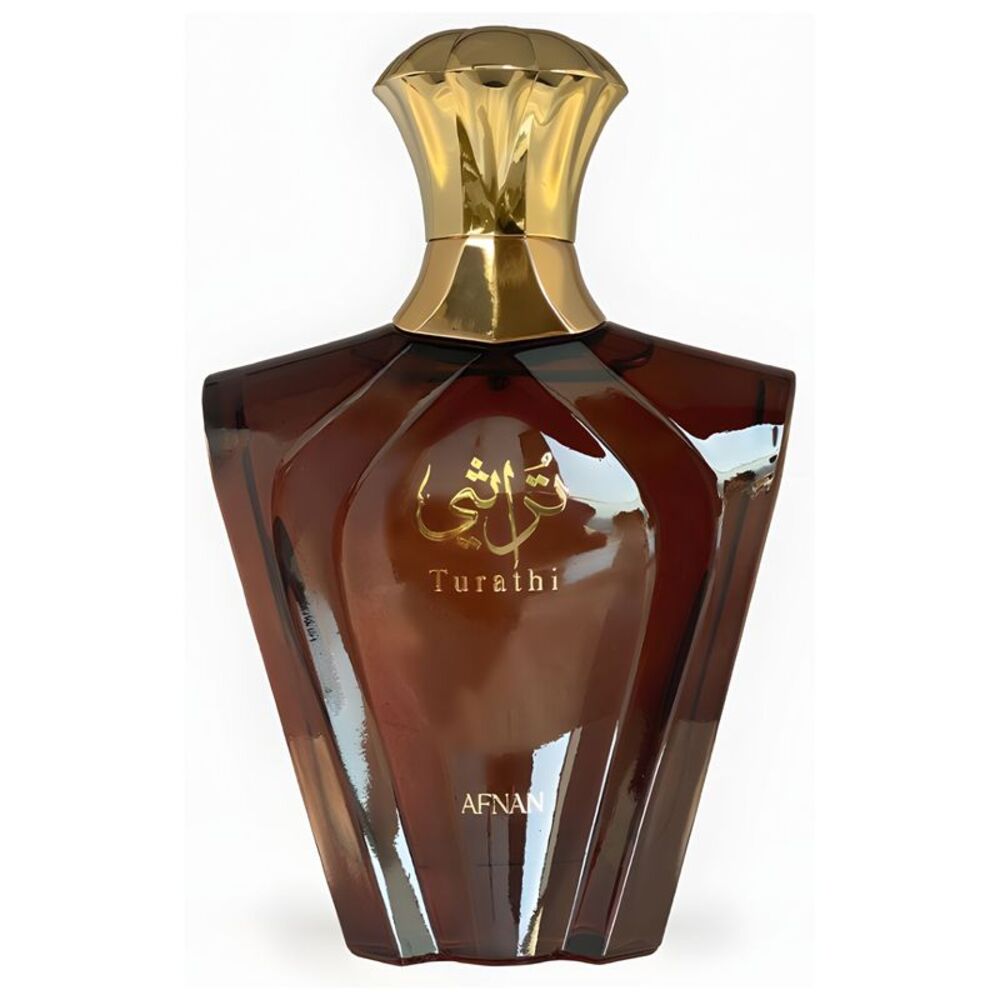 Afnan Turathi Brown Eau de Parfum EDP Spray for Men 3.0 oz / 90 ml - New